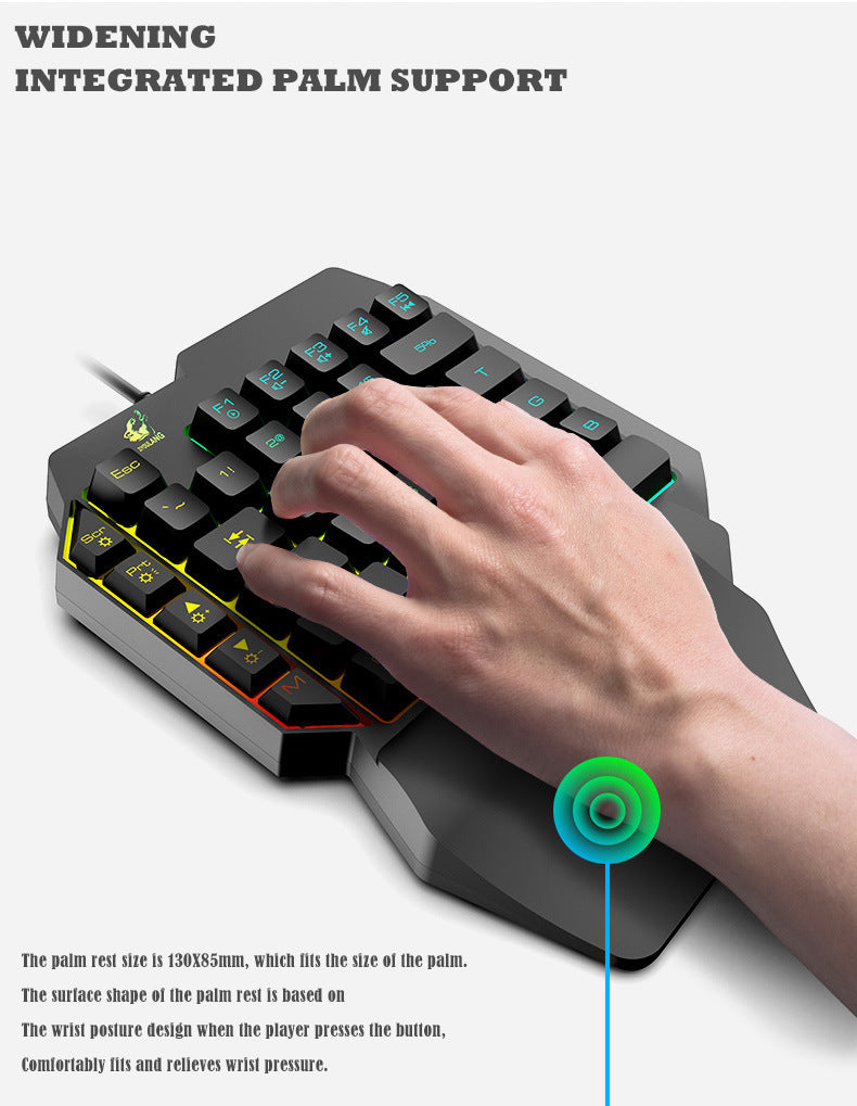 Pro Gaming Keyboard and Mouse Combo Set