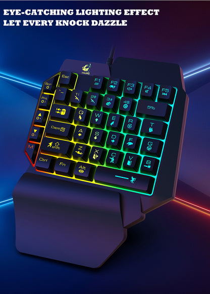 Pro Gaming Keyboard and Mouse Combo Set