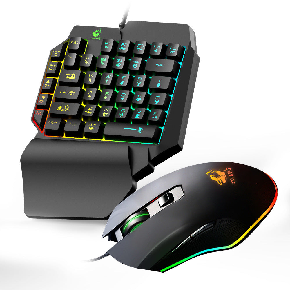 Pro Gaming Keyboard and Mouse Combo Set