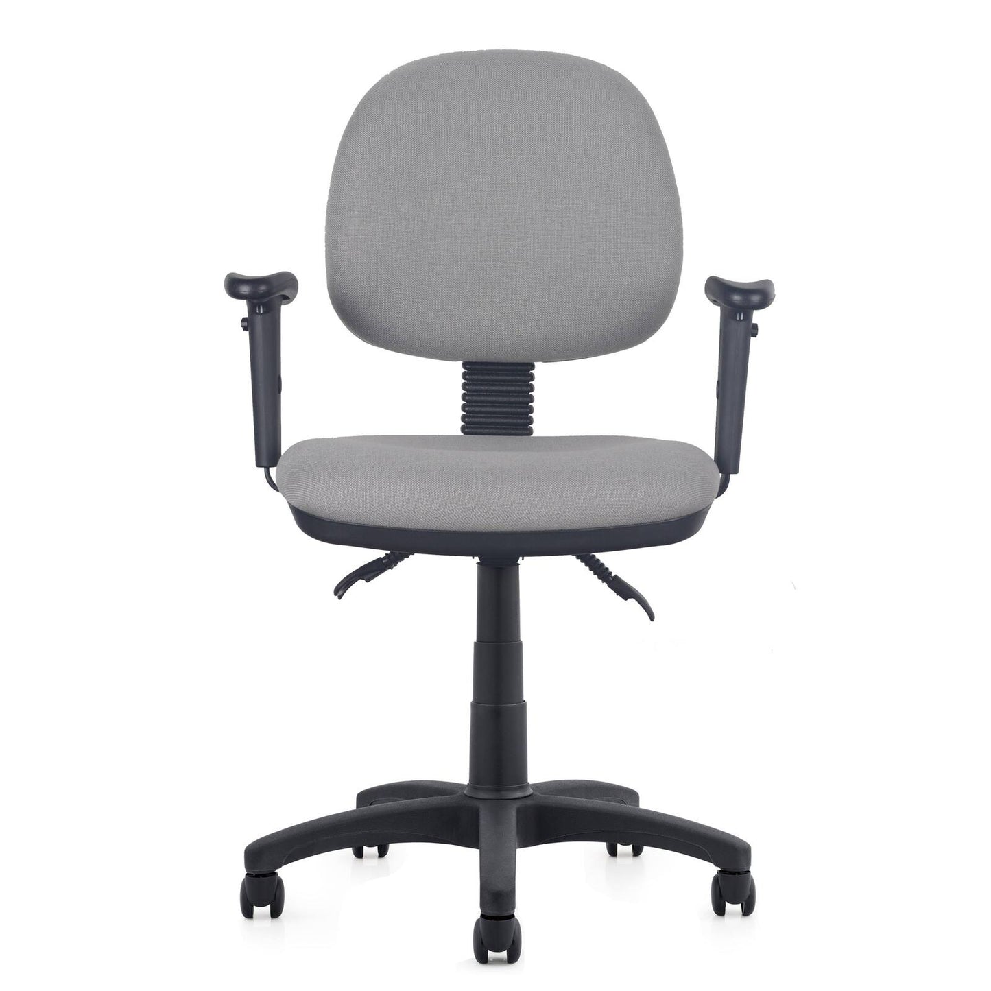 Advanced Premium Heavy Duty 3-Lever Fully Ergonomic Commercial Office Task Chair (Grey)