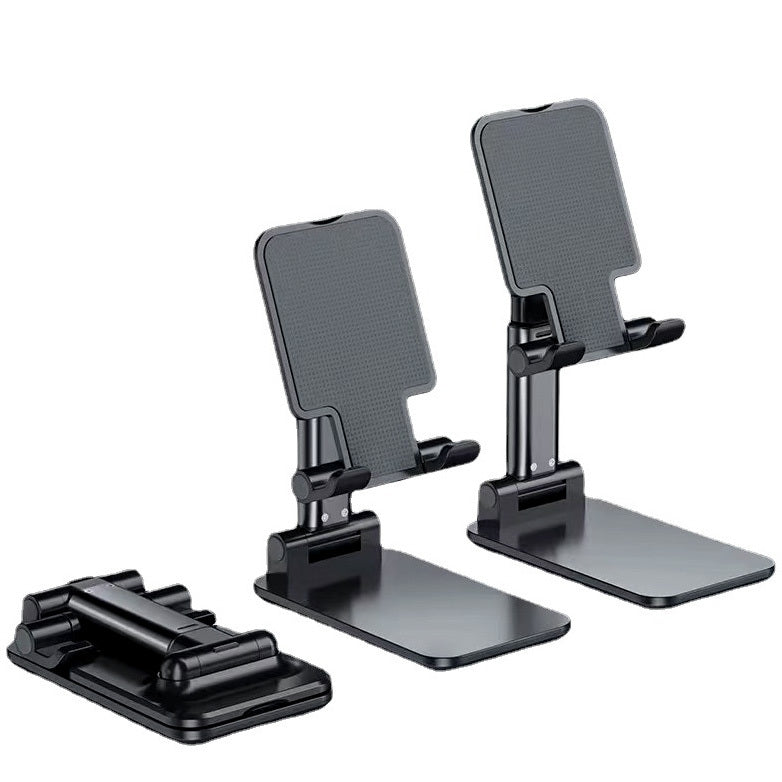 Adjustable Portable Foldable Mobile Tablet Phone iPad Stand Holder (Black)