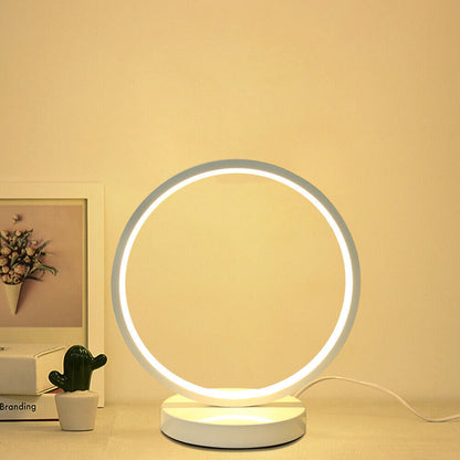 Modern Round Table Lamp LED Decorative Eye Protection Night Light