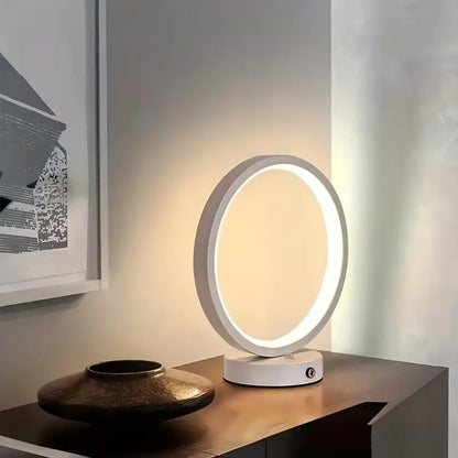 Modern Round Table Lamp LED Decorative Eye Protection Night Light