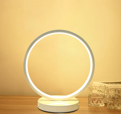 Modern Round Table Lamp LED Decorative Eye Protection Night Light