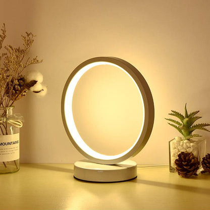 Modern Round Table Lamp LED Decorative Eye Protection Night Light