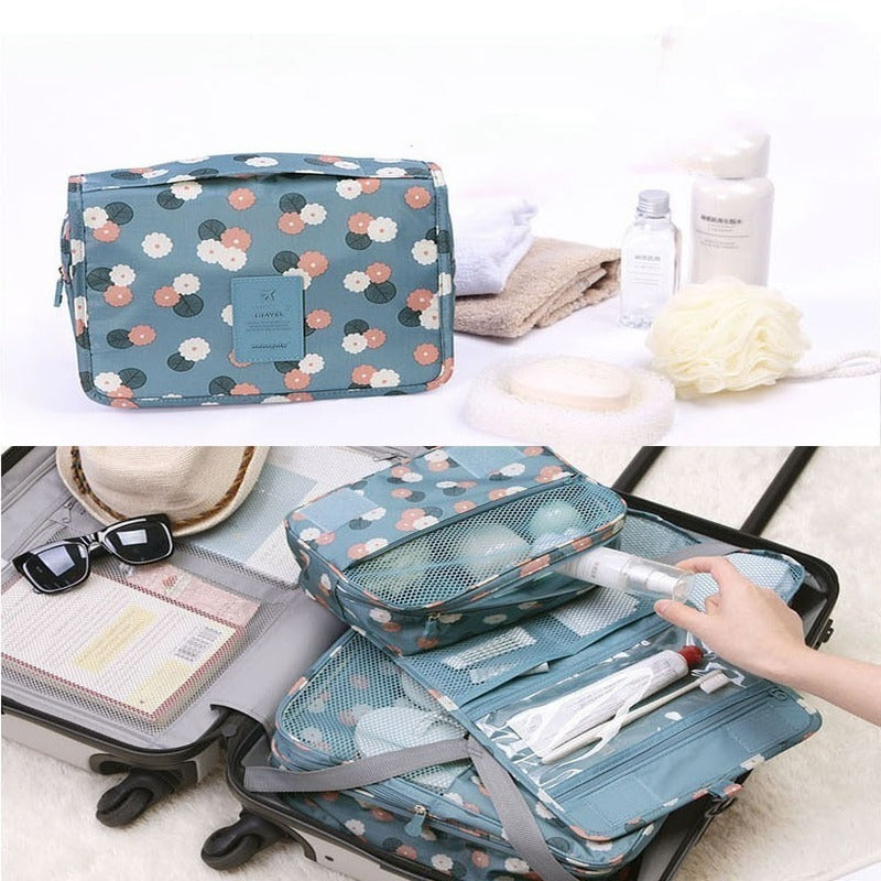 Multifunction Hanging Toiletry Bag Cosmetic Makeup Storage Organizer