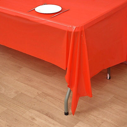 Disposable Tablecloth Large Rectangle Party Table Cloth Cover (Purple)