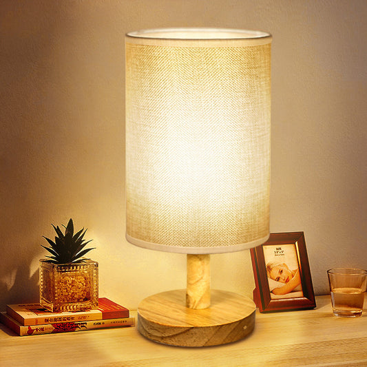 Classic Wooden LED Table Lamp Night Light