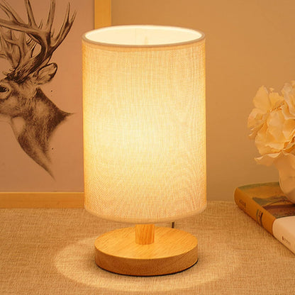 Classic Wooden LED Table Lamp Night Light