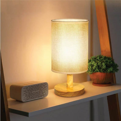 Classic Wooden LED Table Lamp Night Light