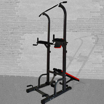 Multifunction Heavy Duty Home Gym Power Tower Dip Bar Stand & Weight Bench