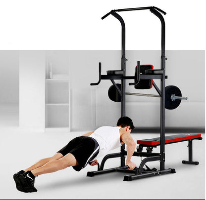 Multifunction Heavy Duty Home Gym Power Tower Dip Bar Stand & Weight Bench