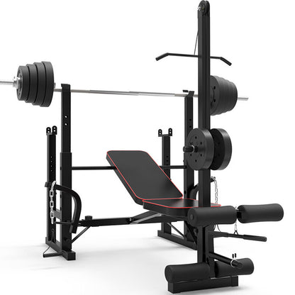 Fitplus Heavy Duty 7-in-1 Multi-Station Weight Bench Press Pull Down Home Gym