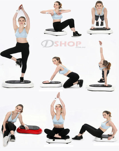 Ultra Slim Whole Body Shaper Vibration Machine (Black)