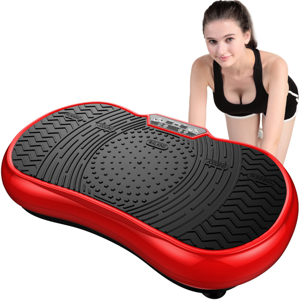 Ultra Slim Whole Body Shaper Vibration Machine (Red)