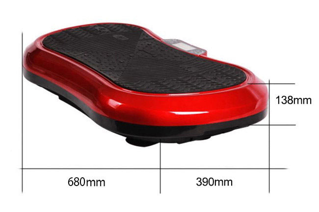 Ultra Slim Whole Body Shaper Vibration Machine (Red)