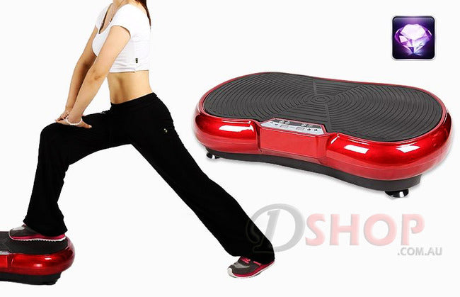 Ultra Slim Whole Body Shaper Vibration Machine (Red)