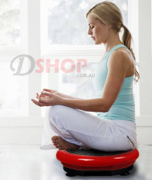 Ultra Slim Whole Body Shaper Vibration Machine (Red)