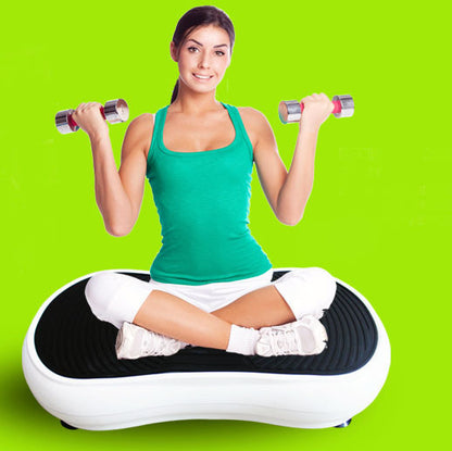 Ultra Slim Whole Body Shaper Vibration Machine (White)