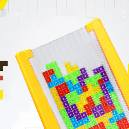 3D Tetris Puzzle Board Game Toy Set