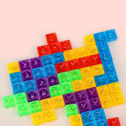 3D Tetris Puzzle Board Game Toy Set