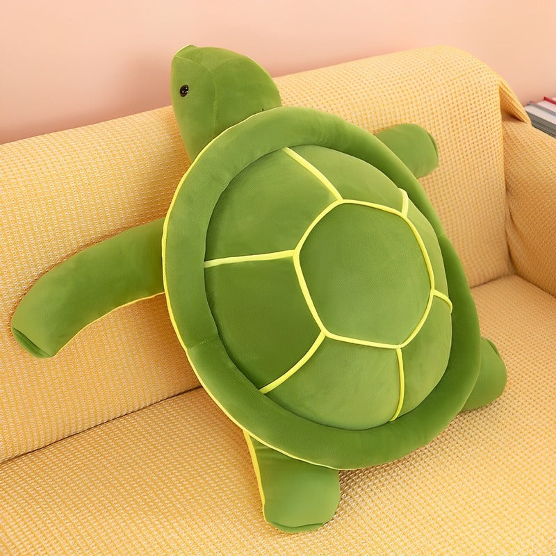 Large Cute Sea Turtle Plush Toy Stuffed Animal Pillow - 45cm