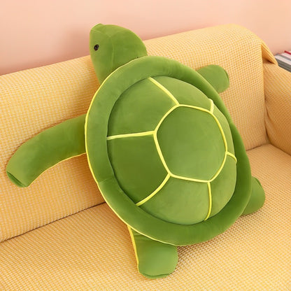 Huge Cute Sea Turtle Plush Toy Stuffed Animal Pillow - 55cm