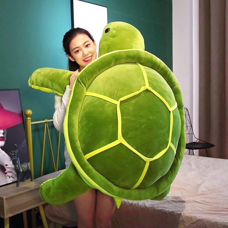 Giant Cute Sea Turtle Plush Toy Stuffed Animal Pillow - 75cm