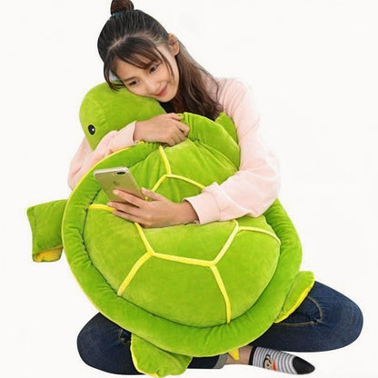 Giant Cute Sea Turtle Plush Toy Stuffed Animal Pillow - 75cm