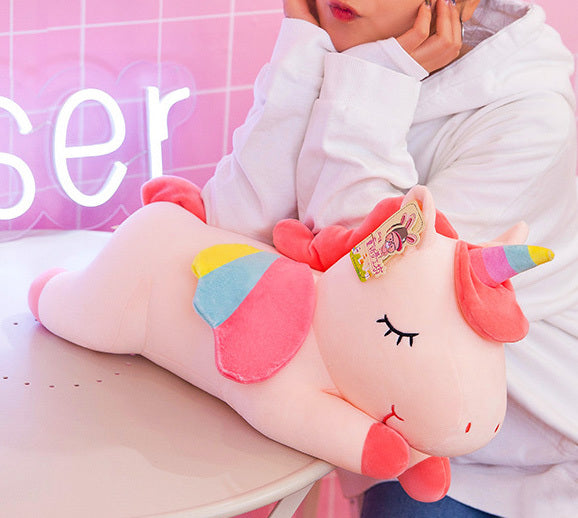 Cute Unicorn Stuffed Animal Plush Toy Doll Pillow - 40cm