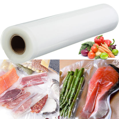 5m Vacuum Sealer Bags Food Storage Saver Seal Bag Roll (15 x 500cm)