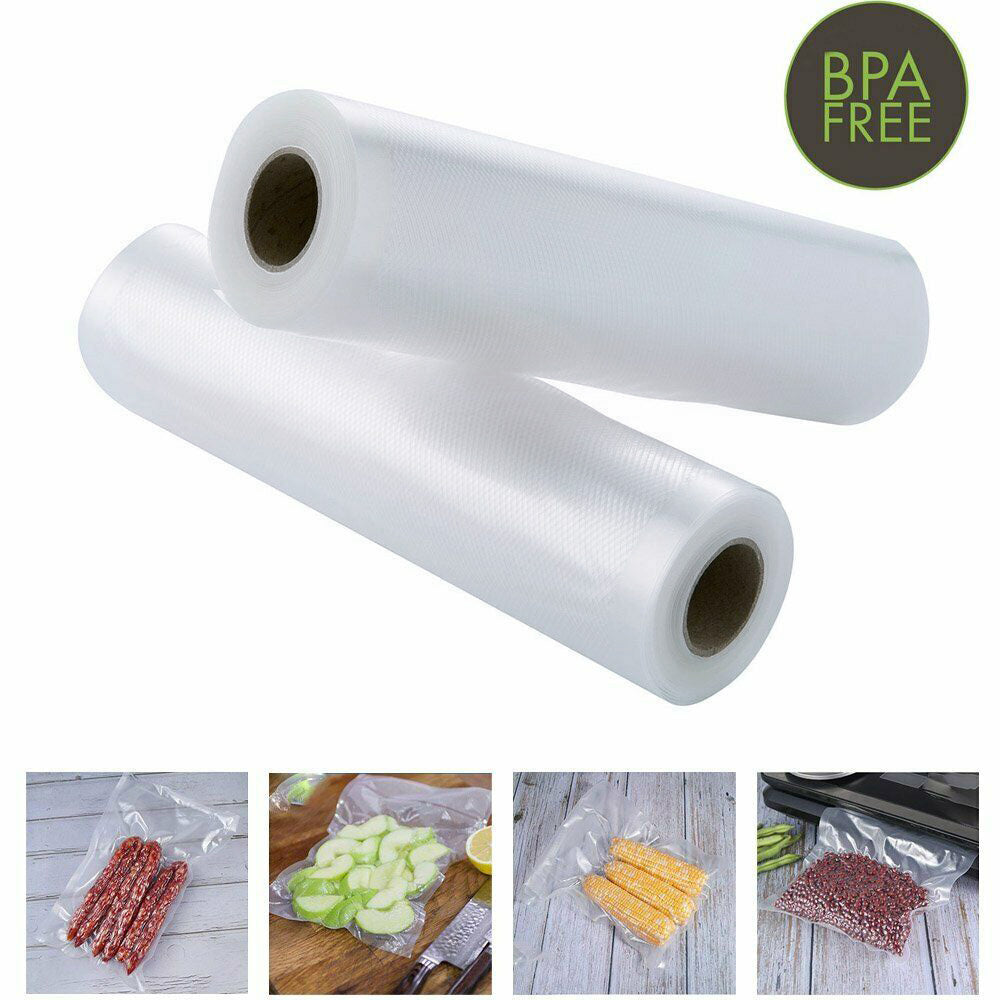 5m Vacuum Sealer Bags Food Storage Saver Seal Bag Roll (15 x 500cm)