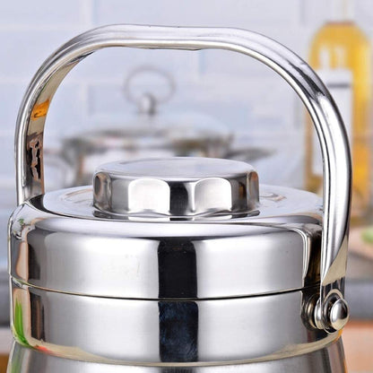 1.6L Stainless Steel Vacuum Insulated Portable Thermos Food Jar Lunchbox Containers