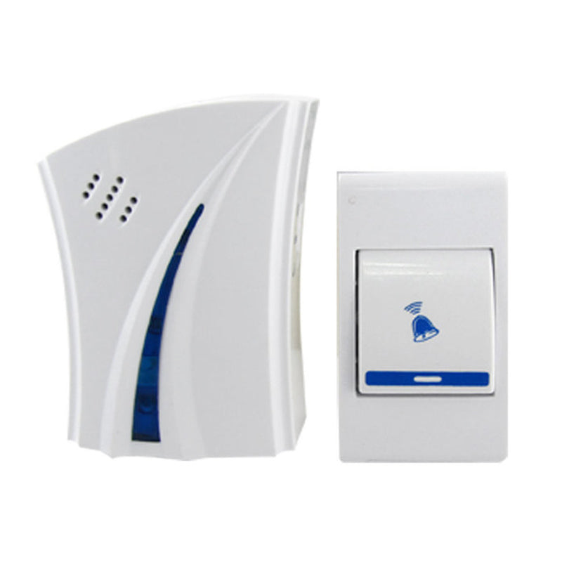 2 x Wireless Door Chime with Remote Control Welcome Alarm Doorbell System