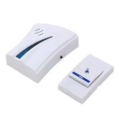 2 x Wireless Door Chime with Remote Control Welcome Alarm Doorbell System