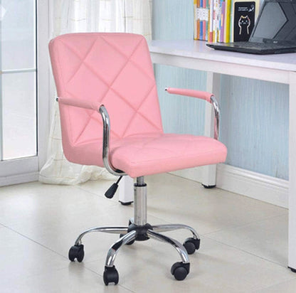 Focus PU Leather Office Chair (Pink)