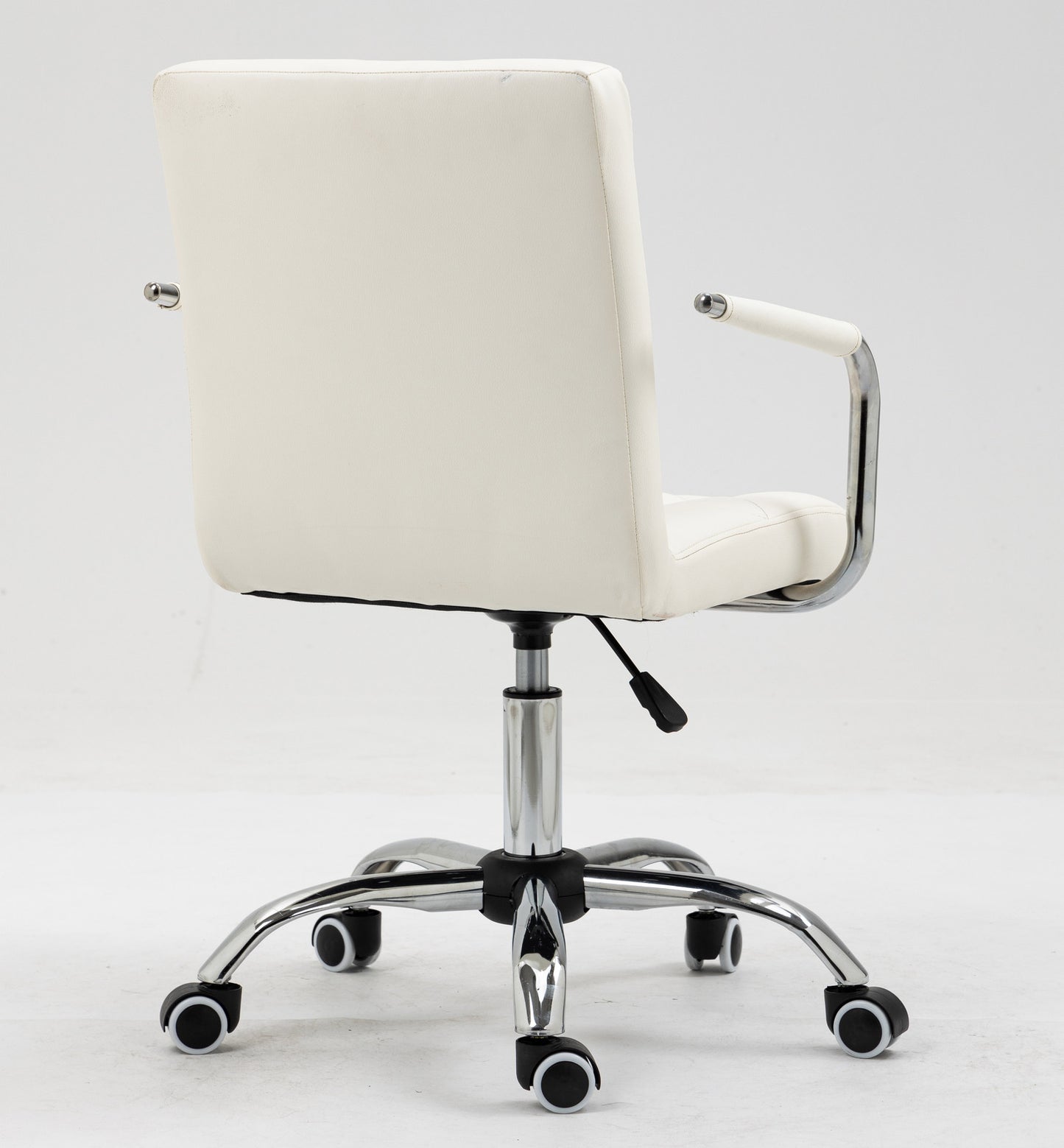 Focus PU Leather Office Chair (White)