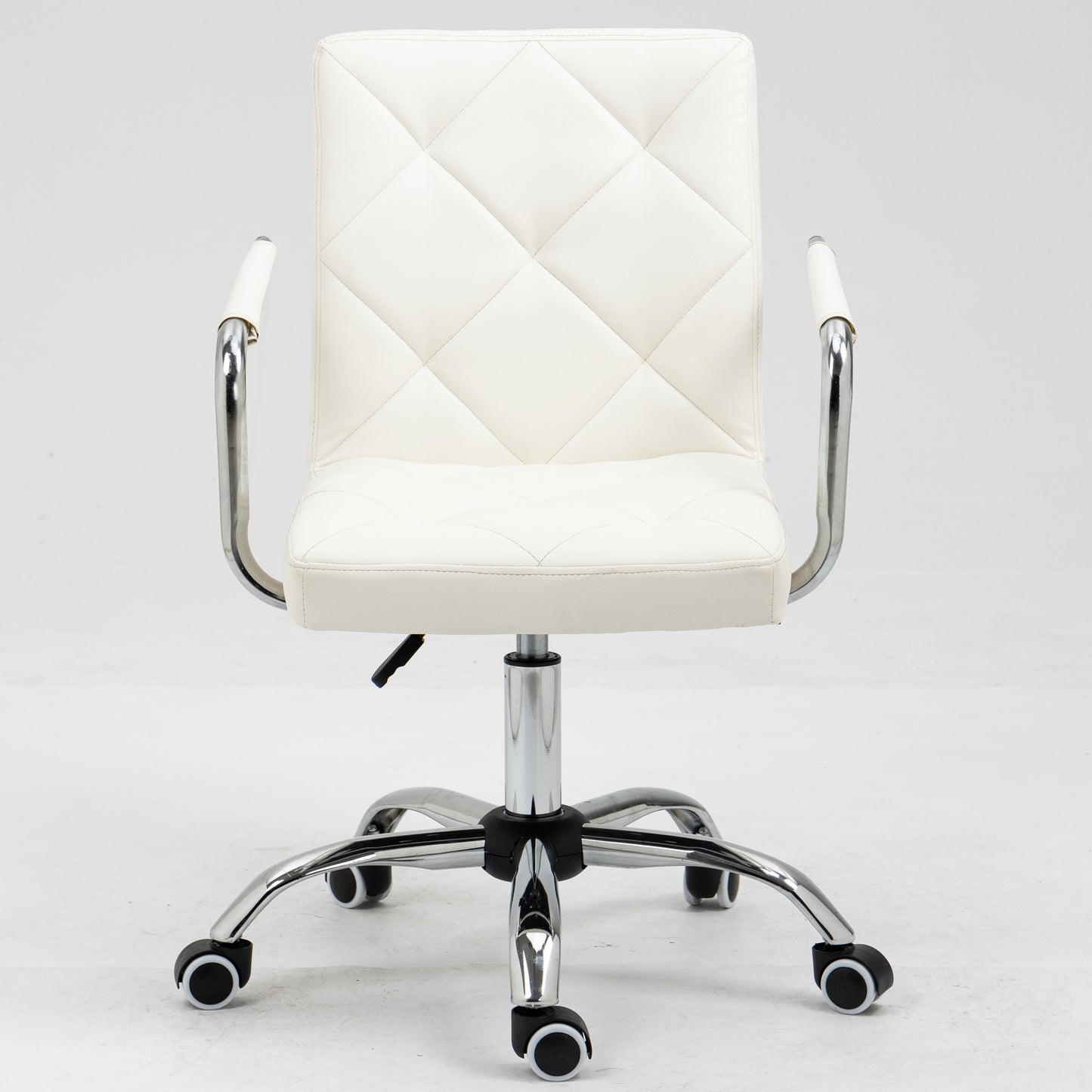 Focus PU Leather Office Chair (White)