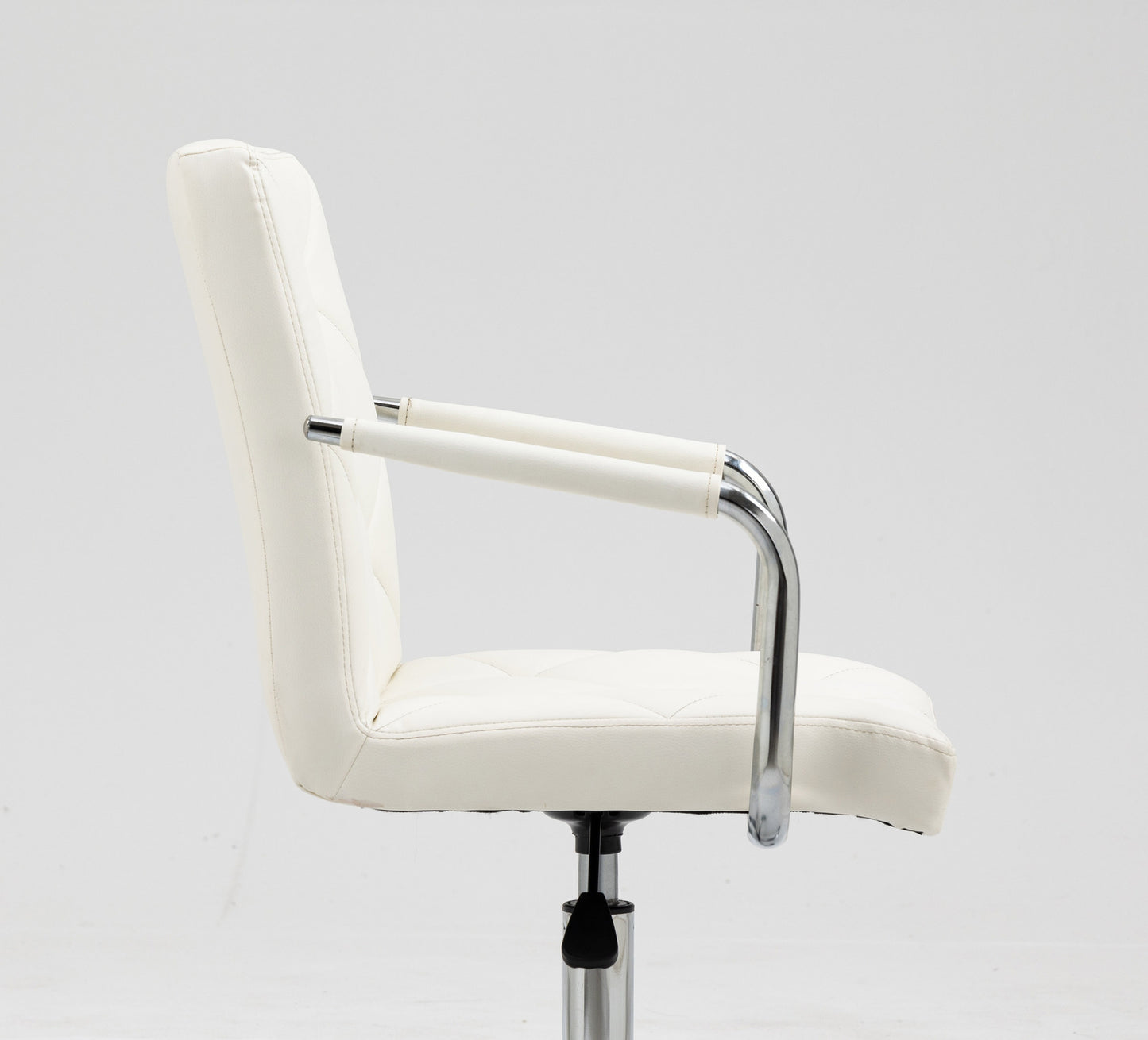 Focus PU Leather Office Chair (White)