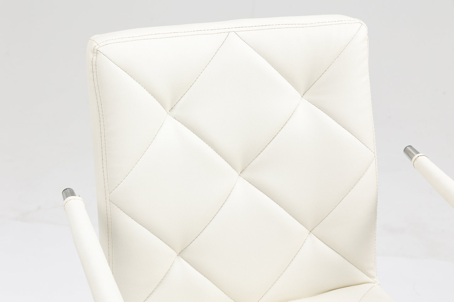 Focus PU Leather Office Chair (White)