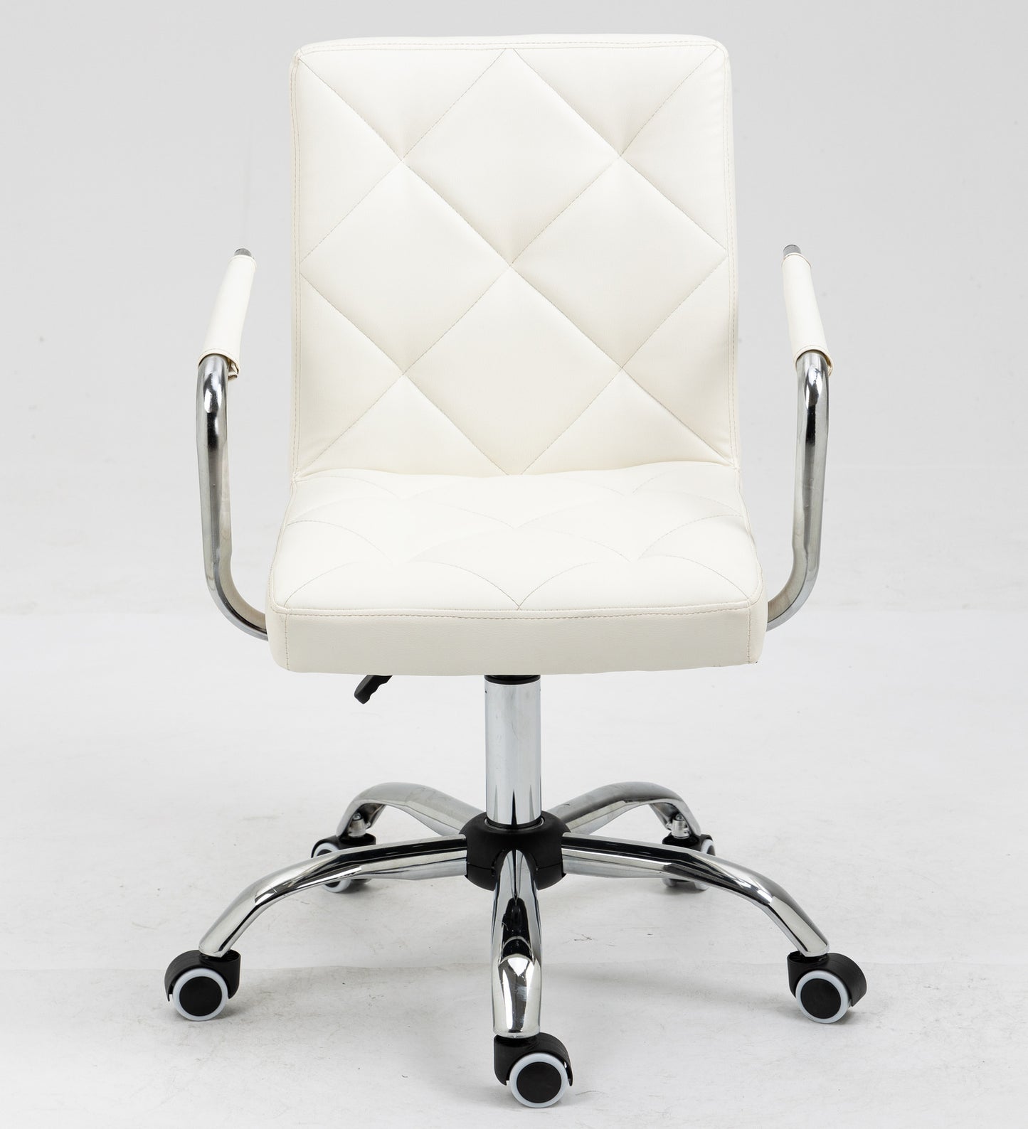 Focus PU Leather Office Chair (White)