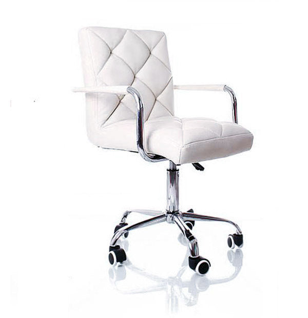 Focus PU Leather Office Chair (White)