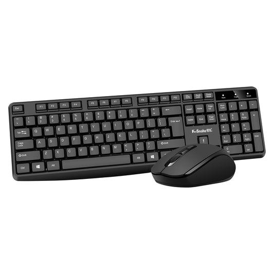 Professional Wireless Full Size Keyboard and Mouse Combo Set