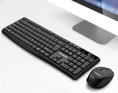 Professional Wireless Full Size Keyboard and Mouse Combo Set