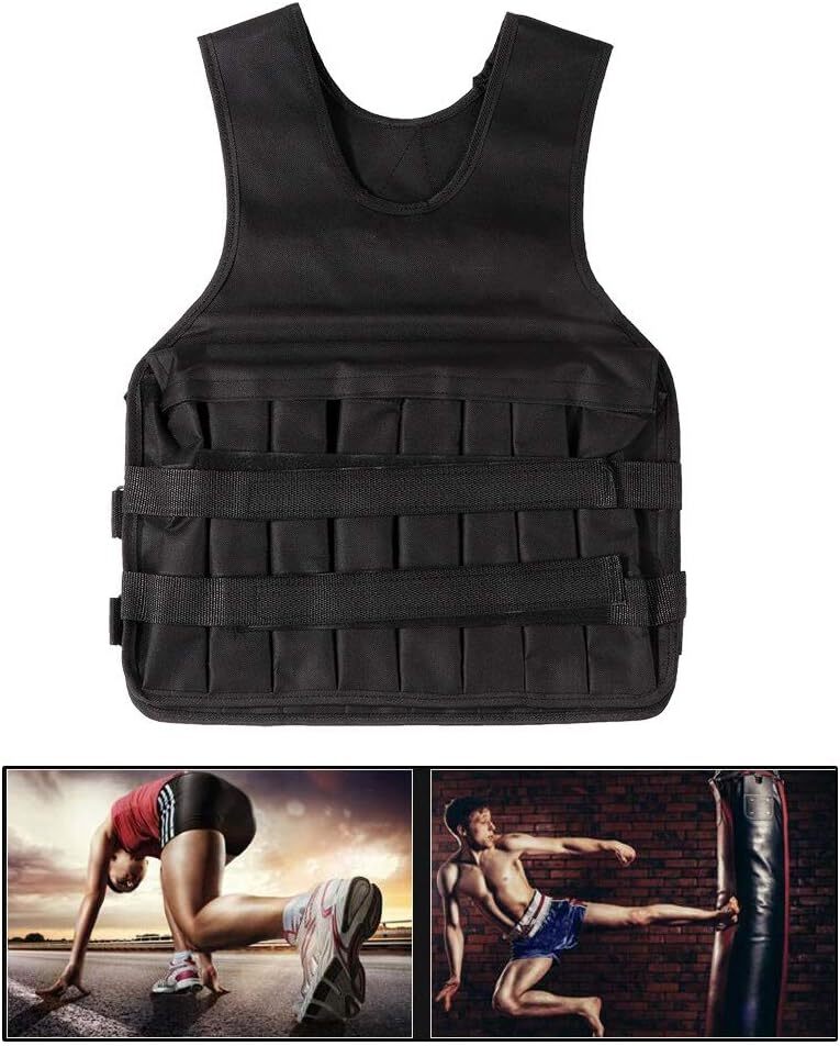 10kg Adjustable Weighted Vest for Strength Training Cardio Fitness