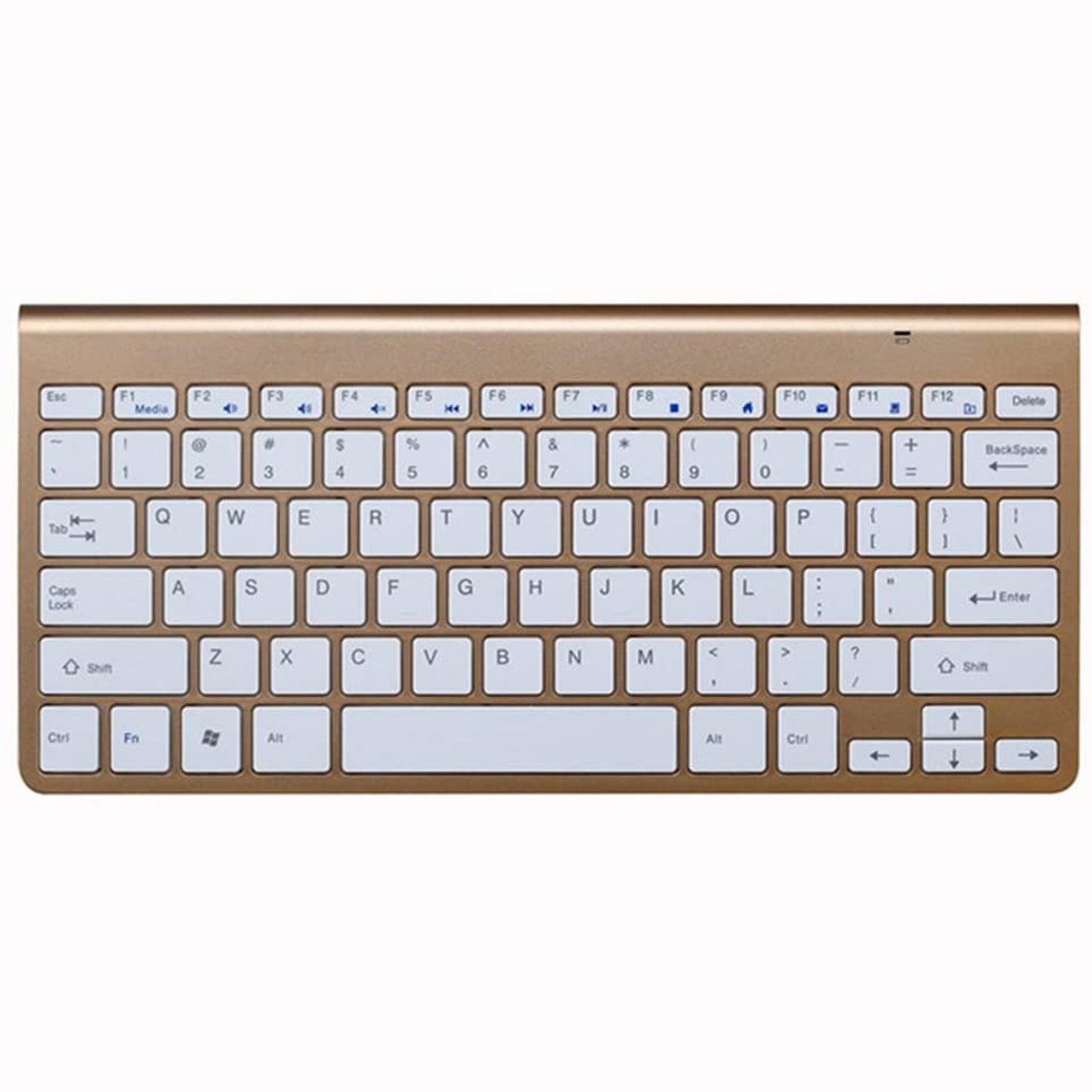 Wireless Keyboard and Mouse Combo Set (Gold)