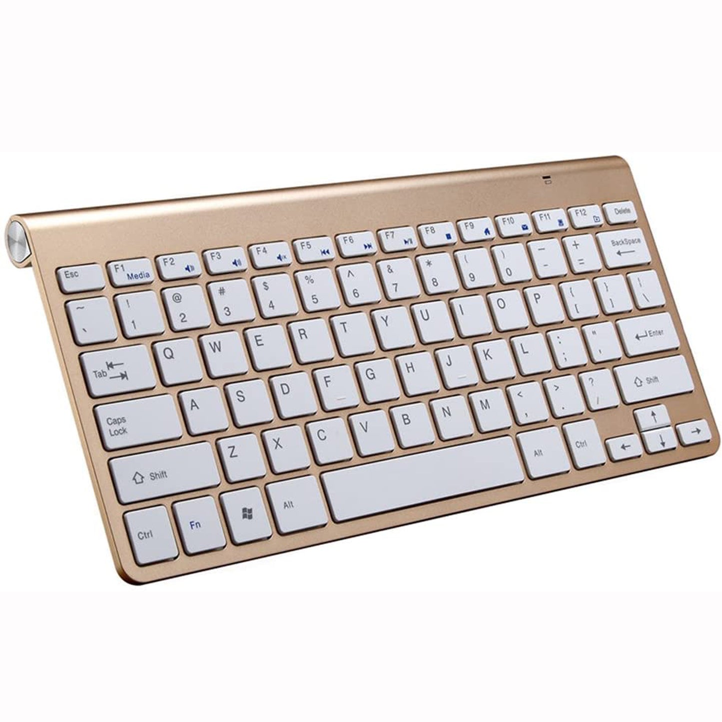 Wireless Keyboard and Mouse Combo Set (Gold)