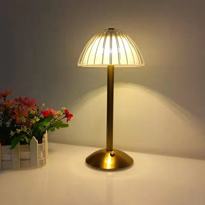 Luxe Crystal Touch Sensor Table Lamp Rechargeable LED Cordless Dimmable Light