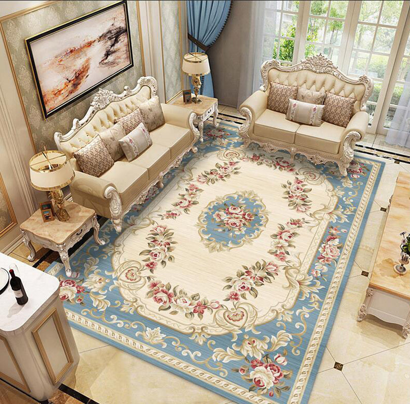 Large Classic Floral Rug Carpet Mat (230 x 160)