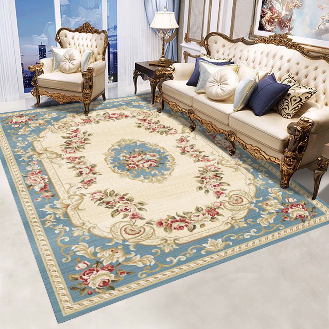 Large Classic Floral Rug Carpet Mat (230 x 160)